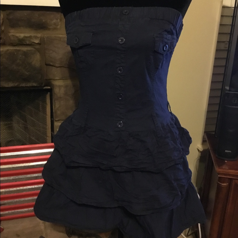 Navy blue dress